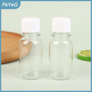 PkYeG 5pcs 60ml chai nhựa nhỏ gừng bắn chai với mũ mini chai nước trái cây tái sử dụng chất lỏng chai container rò rỉ bằng chứng