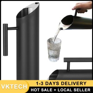 Premium 1.5L Stainless Steel Water Pitcher for Cold Beverages Durable and Rust-Resistant Silver Finish