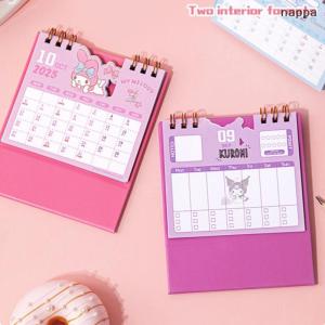 ✨[nappa] Phim Hoạt Hình Sáng Tạo Hello Kitty Kuromi 2026 Máy Tính Để Bàn Đứng Lật Lịch Kawaii Anime Tin Nhắn Ghi Nhớ Máy Tính Để Bàn Trang Trí