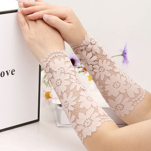 Dây Đeo Cổ Tay Nữ Ren Băng Đeo Tay Thoáng Khí Che Phủ Hình Xăm Sẹo Ống Tay Áo Chống Nắng Mỏng Mùa Hè Tay Áo Giả Ngắn Trang Trí