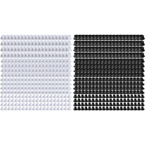 320pcs trang trí cap 4 kích thước khoan lỗ Bìa đồ nội thất lỗ cắm vít nhựa lỗ cap Bìa đồ nội thất cap