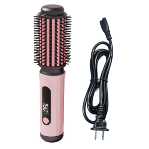 Professional Manual Iron with Straightener Comb Function Heat Adjustable Tool Ergonomic Grip 110V Travel Friendly ABS Body