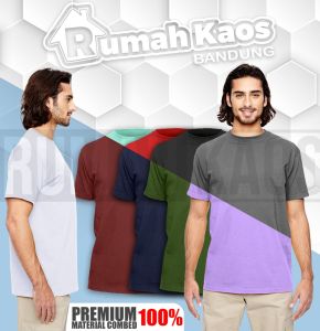 KAOS POLOS COMBED 30S [LANGSUNG DARI PABRIK]