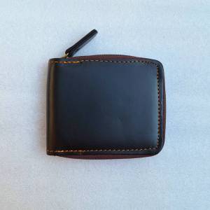 กระเป๋าสตางค์ กระเป๋าใบสั้น แบบซิปรอบหนังแท้ 100% แบบเรียบ แบบอัดลาย พร้อมส่ง SIP1