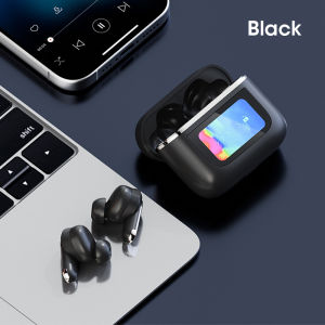 Niye Tour Pro 2 ANC Wireless Bluetooth Earbuds LCD Touch Screen Visible Earphones Stereo Waterproof Headset Built-in Mic 2024 New