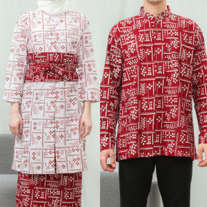 Wahdani Rayya Series | Tunik & Kemeja/Kemko Batik Couple Modern Pasangan