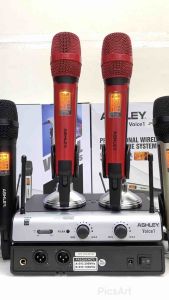 Microhpone Wireless Ashley Voice1 UHF Original Mic Genggam Voice 1 (Bayar Ditempat)