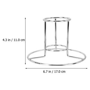 (Ready Stock)Outdoor grilled chicken rack metal carbon steel oven rack grilled beer chicken rack oven roasted chicken leg rack drum barbecue smoke rack