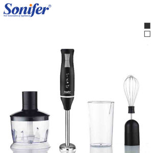 Sonifer Hand Blender Set 3 in 1 (Chopper + Gelas Takar + Pengaduk)