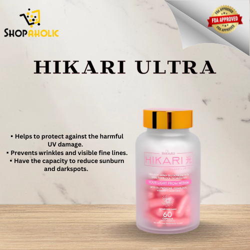 VERY EFFECTIVE Hikari Ultra Beauty&U Best Japan Glutathione Collagen  Sunblock Protoprotection New Improved Whitening Anti-aging Skin Cell  Renewal Glutathione Brightening Capsule Hikari Gluta Collagen Hikari  Boosting Capsule Anti Aging Capsule | Lazada