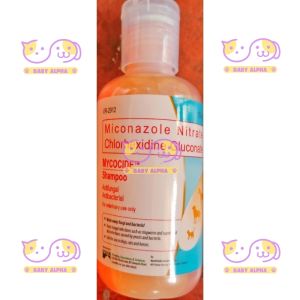 Mycocide Shampoo Antifungal Antibacterial Pet Shampoo 150ml Miconazole Nitrate Clorhexidine Gluconate