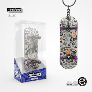 ชุดนิ้วมือสกู๊ตเตอร์ Finger Skate Board ไม้เมเปิล Professional Mini สเก็ตบอร์ดของเล่นเด็กสําหรับชาย