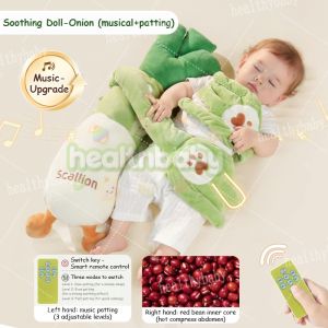 Baby Sleep Soothing Pillow for Patter 3-level Automatic Tapping Doll Anti-Startle Hug Baby Pillows
