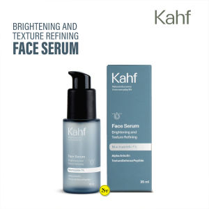 Kahf Brightening and Texture Refining Face Serum 35 ml - Serum Wajah Pria Mencerahkan