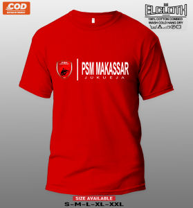 KAOS PSM MAKASSAR JUKUEJA BAJU FOOTBALL LIGA1 COMBED 30S PREMIUM
