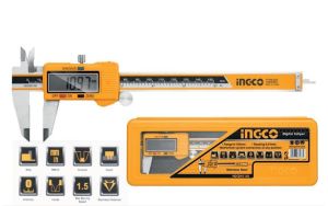 INGCO เวอร์เนียร์ดิจิตอล เวอร์เนียร์ 0-150mm (6”) No.HDCD01150