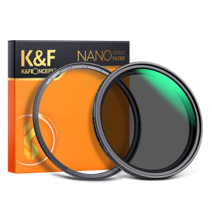 KipalityF Concept Magnetic ND2-ND32 Fader Variable Neutral Density ND Filter Lens Multiple Layer Coated 49mm 52mm 58mm 62mm 67mm 77mm