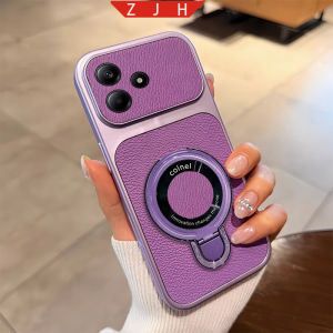 Suitable For Redmi Note 14 5G Phone Case New With Magnetic Suction U Shield Folding Bracket And Shockproof Large Frame Casing