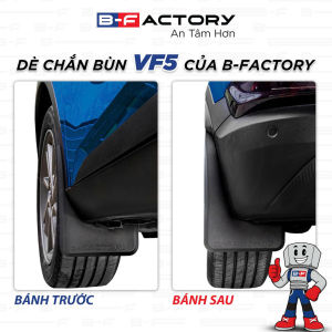 Dè chắn bùn cho xe oto auto Vinfast VF3 VF5 VF6 B-Factory - Cửa hàng chính hãng hỗ trợ nhanh tproracing_AUTO