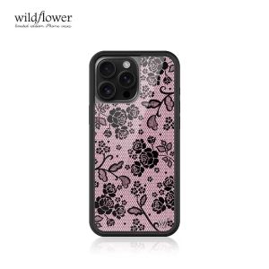 Wildflower Personality Lace Lover Rose Floral Phone Case for iPhone 17 16 15 12 11 14 13 Pro Max Plus Air WF Flowers Girls Cover