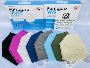 THÙNG 50 HỘP KHẨU TRANG FAMAPRO VN95( 50 hộp 500 cái)/KHẨU TRANG N95 NAM ANH