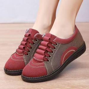 Free Shipping WomenS Spring And Autumn New Style Casual Shoes Lightweight Non-Slip Flat-Soled Soft-Soled Comfortable For Everyday Wear