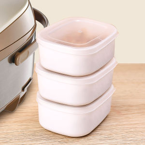 [Warm Homie] Diet Control Lunch Box Keep Freshing Food Storage Container Coarse Grain Rice 100g Quantitative Box Freeze & Microwave Heating Allowed