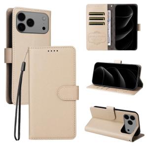 Luxury Casing For iPhone 17 Air 16 16E 15 14 13 Pro Max Plus Litchi Book Wallet Soft PU Leather Flip Stand Cover Case