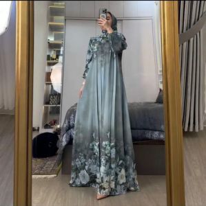 zahira dress gamis set hijab sete gamis ceruty full furing