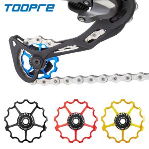 NOBLEE TOOPRE Bicycle Rear Derailleur Guide Wheel 11T 13T Aluminum Alloy Bike Jockey Wheel Steel Bearing Mountain Bike Derailleur