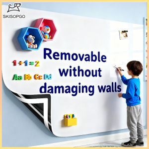 SKISOPGO Whiteboard Adhesive Removable Teaching Erasable Office Classroom Home Strong adsorption Whiteboard
