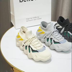 Giày Nữ Dừa Cá Sấu Cardinle Giày Chạy Bộ Thể Thao Bạch Tuộc Nhẹ Mùa Hè