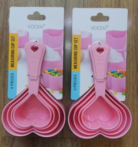 4 to 6pc multi-functional Rainbow color kitchen baking measuring spoon baking tool set measuring spoon precise scale