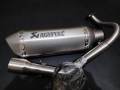 Akrapovic with elbow for Honda Click V1/V2/V3 125/150. 