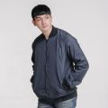 Jaket Bomber Polos - Jaket Bomber Pria. 