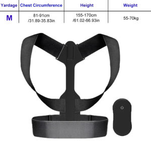 New Smart Posture Corrector Adjustable Back Support Spine Belt Vibration Reminder Brace LCD Body Reshape Men Women Child USB