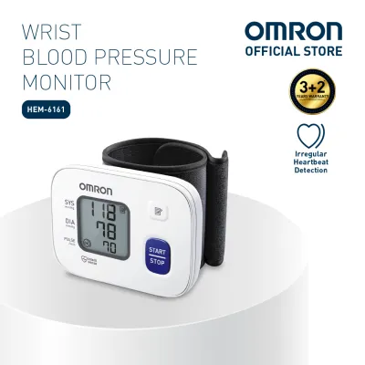 OMRON Wrist Blood Pressure Monitor | Monitor Tekanan Darah Pergelangan Tangan HEM-6161 | 电子腕式血压计 [Waranti Tempatan 3+2 Tahun]