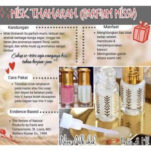 PARFUME MISK THAHARAH 100% ORIGINAL SAUDI TANPA CAMPURAN