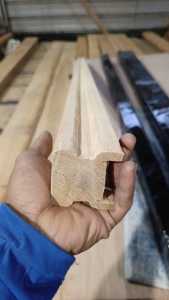 handrail kayu mahoni klasik