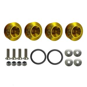 Comprehensive Car Bumper Stabilization Kit With Washers Screws Included for Competitive Enthusiasts Daily Drivers Alike