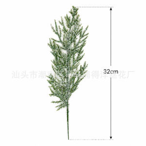 Holiday Dress Accessories Simulation Green Plants Pine Cypress Pine Needles Christmas Decorations Home Bedroom Living Room Vase Flower Arrangement Materials