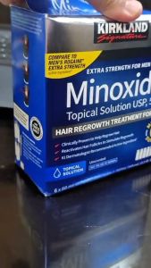 Dung dịch lỏng Seru ROGAINE 5% Minoxidil Obat penumbuh rambut penumbuh rambut cepat serum 60ml x6