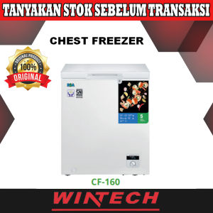 RSA CF-160 Chest Freezer - Box Pendingin - Lemari Pendingin - Freezer Box untuk Makanan Beku Frozen Food Ice Cream Seafood Dll CF160 CF 160