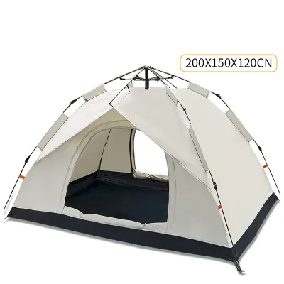 camping tent heavy duty waterproof automatic tent Outdoor tent for camping 4 to 5 person camping tent 3 to 4 person for 2 person adult multi-color dome camping tent