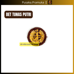 Badge Bet Sekolah Pramuka Bordir Tunas Pandu WOSM Bet SD OSIS SMP OSIS SMA dan Bendera Merah Putih