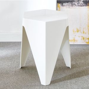 Nordic Plastic Stool Ins Creative Modern Chairs Low Footstool Non Slip Thickened Small Stools Low Geometric Stool Chair