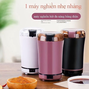 Máy Xay Bột Khô Siêu Mịn - Máy Nghiền Hạt Khô Mini Cầm Tay Đa Năng - Máy Xay Ngũ Cốc  Cafe  Các Loại Hạt Khô Đồ Ăn Dặm Ngũ Cốc Hương Liệu Gia Vị ... - Máy Xay Thực Phẩm Nhà Bếp Chế Biến Thông Minh Nhỏ Gọn  Tiện Lợi
