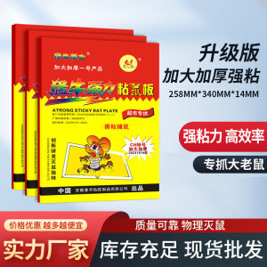 Plus-Sized Thick Strong Glue Mouse Sticker Mouse Trap Sticker Rat Trap TRAP Mouse Glue Source Factory Wholesale