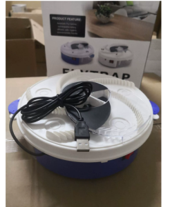 USB Electric Fly Trap Effective Flycatcher Control Insect Catching Mosquito Flying Fly Killer Powder Flytrap Catcher