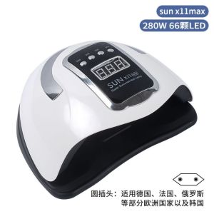 PRIMEPICKGLOBAL แบบพกพา โคมไฟศิลปะเล็บมืออาชีพ หลายฟังก์ชัน ชุดเครื่องมือทำเล็บแห้ง ไฟอบเล็บ  ใหม่ การบ่มอย่างรวดเร็ว โคมไฟทำเล็บ LED